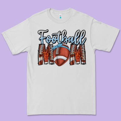 Football Mom Premium Tee Designed By Cowhidedigitalart