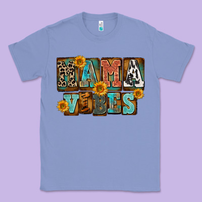 Western Mama Vibes Mother's Day Classic Tee Designed By Fadigitalartstudio