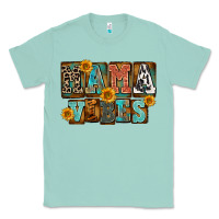 Seafoam Western Mama Vibes Mother's Day Classic Tee - FaDigitalArtStudio