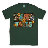Sports Green Western Mama Vibes Mother's Day Classic Tee - FaDigitalArtStudio