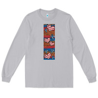 Moon Dust usa flag and cross penwraps Long Sleeve Tee - Artiststas