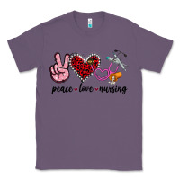 Lavender peace love nursing Classic Tee - Jasminsmagicworld