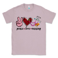 Lilac peace love nursing Classic Tee - Jasminsmagicworld