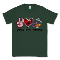Sports Green peace love nursing Classic Tee - Jasminsmagicworld