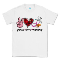 White peace love nursing Classic Tee - Jasminsmagicworld