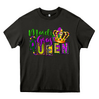 Asphalt mardi gras queen Heavy Core Tee - FaDigitalArtStudio