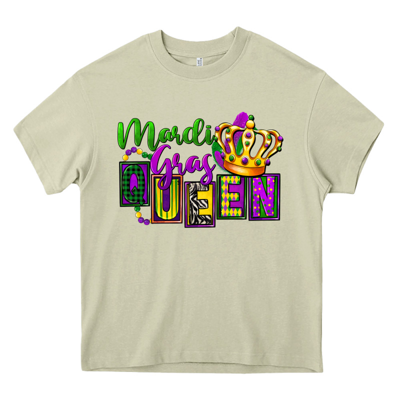 Mardi Gras Queen Heavy Core Tee by FaDigitalArtStudio | Teevron