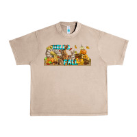 French Oak Hello Fall Rabbit Urban Heavy Tee - LillyAllenDesigns