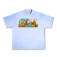 Grape Ice Hello Fall Rabbit Urban Heavy Tee - LillyAllenDesigns