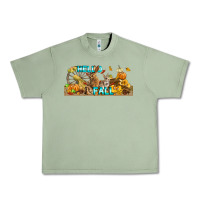 Oil Green Hello Fall Rabbit Urban Heavy Tee - LillyAllenDesigns