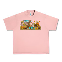 Salmon Hello Fall Rabbit Urban Heavy Tee - LillyAllenDesigns