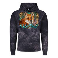 Cloud Black wild soul fox with dream catcher Vintage Hoodie - BarkalooDesign