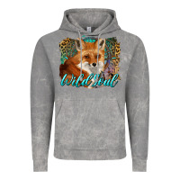 Cloud Rock wild soul fox with dream catcher Vintage Hoodie - BarkalooDesign