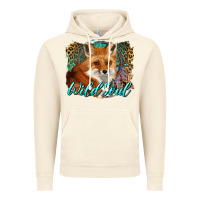 Vintage Artic wild soul fox with dream catcher Vintage Hoodie - BarkalooDesign
