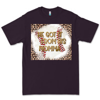 Plum He Got it From his Momma Premium Tee - CowhideDigitalArt