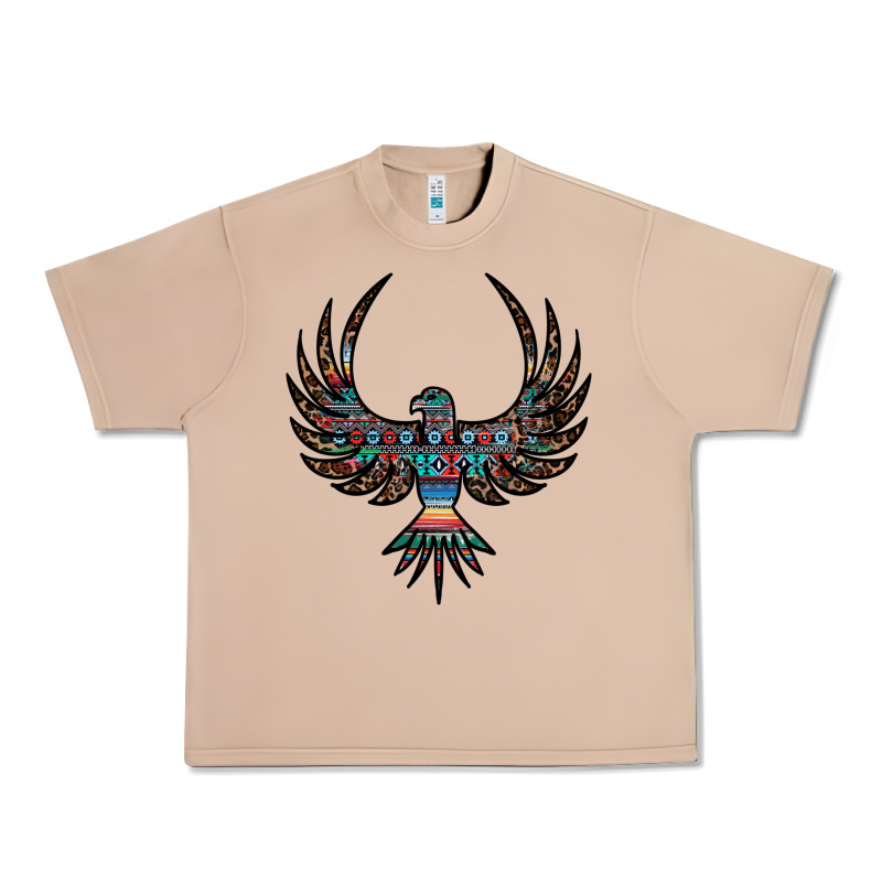 Aztec Leopard Thunderbird Urban Heavy Tee by RanaPortraitStore | Teevron
