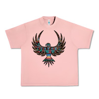 Salmon aztec leopard thunderbird Urban Heavy Tee - RanaPortraitStore