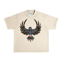 Sandshell aztec leopard thunderbird Urban Heavy Tee - RanaPortraitStore
