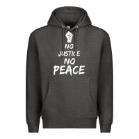 Charcoal Heather resist liberal Premium Hoodie - DesigneFamous