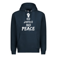 Navy resist liberal Premium Hoodie - DesigneFamous