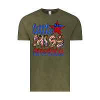 Vintage Olive little miss america Vintage Tee - Artiststas