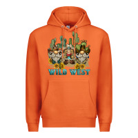 Carrot wild west western gnome Premium Hoodie - BarkalooDesign