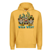 Mustard wild west western gnome Premium Hoodie - BarkalooDesign