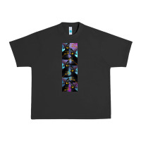 Pigment Black Black Cat Halloween Urban Heavy Tee - LillyAllenDesigns