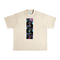 Sandshell Black Cat Halloween Urban Heavy Tee - LillyAllenDesigns