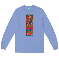 Colony Blue usa flag and cross penwraps Long Sleeve Tee - Artiststas