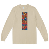 Mushroom usa flag and cross penwraps Long Sleeve Tee - Artiststas