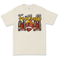 Bone Football Mom Premium Tee - CowhideDigitalArt