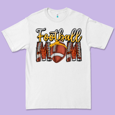 Football Mom Premium Tee Designed By Cowhidedigitalart