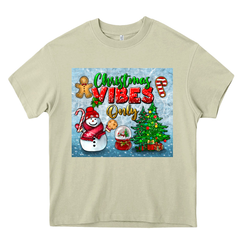 Christmas Vibes Only Tumbler Heavy Core Tee by BundleAndBundleShop | Teevron