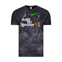 Cloud Black black cat apothecary Vintage Tee - SublimationCraftShop