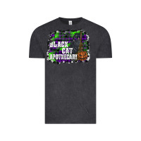 Vintage Black black cat apothecary Vintage Tee - SublimationCraftShop