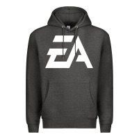 Charcoal Heather #electronicArts EA  white Premium Hoodie - DesigneFamous
