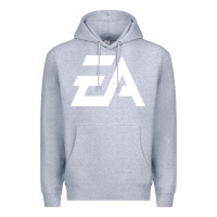 Heather Grey #electronicArts EA  white Premium Hoodie - DesigneFamous