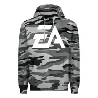 Slate Camo #electronicArts EA  white Premium Hoodie - DesigneFamous