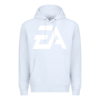 White #electronicArts EA  white Premium Hoodie - DesigneFamous