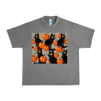 Tornado black cat with pumpkins tumbler Urban Heavy Tee - LillyAllenDesigns