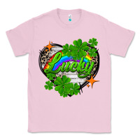 Bubblegum Pink lucky heart St. Patricks Day Classic Tee - FaDigitalArtStudio