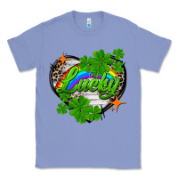 Colony Blue lucky heart St. Patricks Day Classic Tee - FaDigitalArtStudio