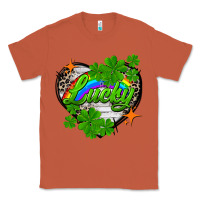 Copper lucky heart St. Patricks Day Classic Tee - FaDigitalArtStudio