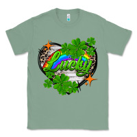 Sage lucky heart St. Patricks Day Classic Tee - FaDigitalArtStudio