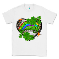 White lucky heart St. Patricks Day Classic Tee - FaDigitalArtStudio