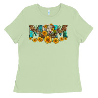 Matcha charolais cow mom Ladies Tee - LillyAllenDesigns