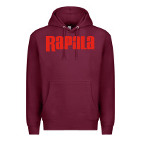 Burgundy Rapala Fishing Premium Hoodie - DesigneFamous