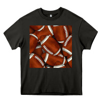 Asphalt american football seamless pattern Heavy Core Tee - BundleAndBundleShop
