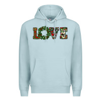 Blue Mist christmas love Premium Hoodie - RanaPortraitStore